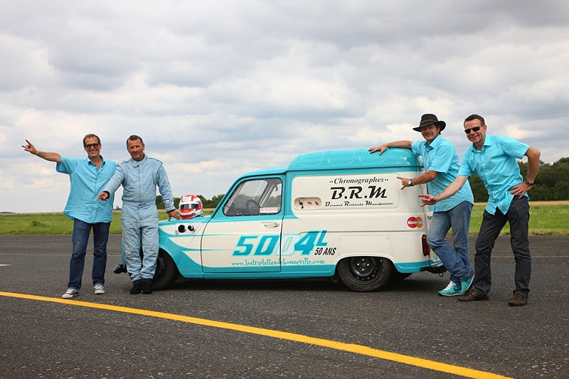 Renault „Saline4Fun“ auf Rekordfahrt