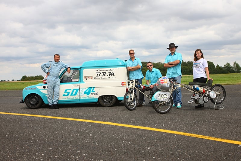 Renault „Saline4Fun“ auf Rekordfahrt