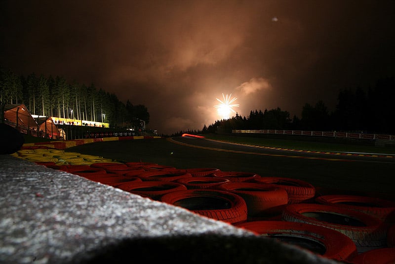 24h-Rennen Spa: Ein Regenballett