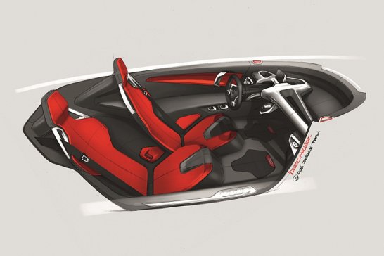 ‘Audi urban concept car’ – electric ‘1+1’