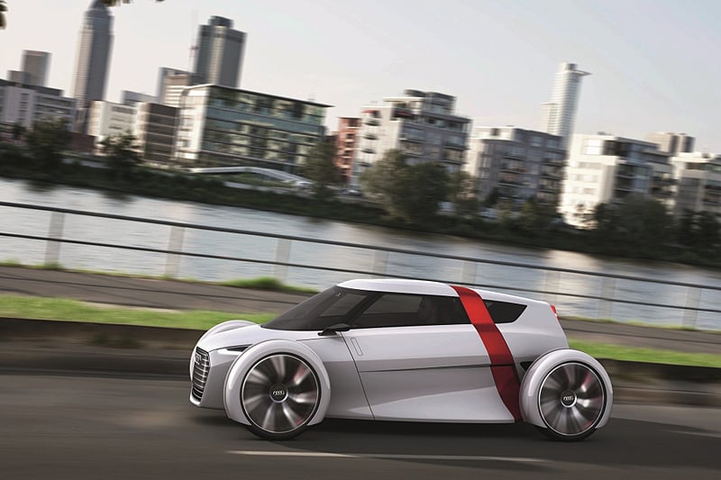 Audi Urban Concept Spyder: Sonnenbad in der Stadt