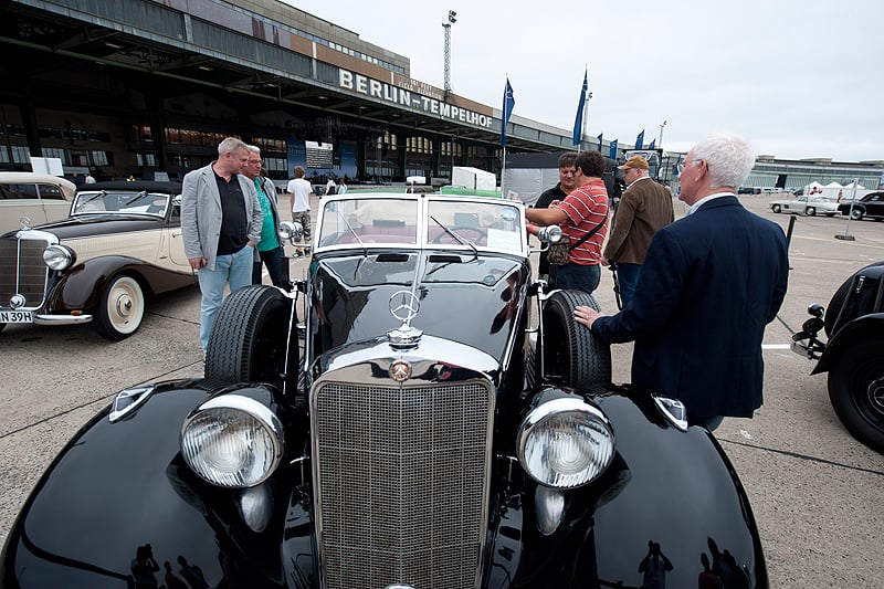 Mercedes-Benz & Friends in Berlin: Sterne auf dem Rollfeld