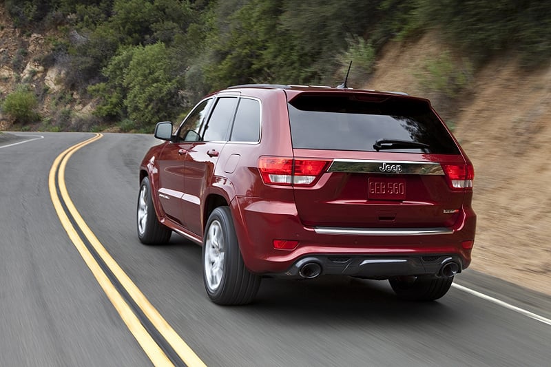 Jeep Grand Cherokee SRT8: Mit Volldampf nach Frankfurt