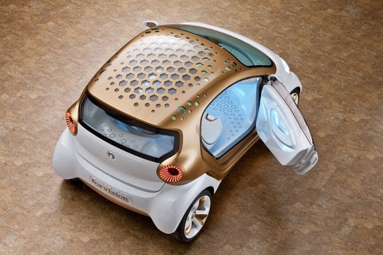 Smart Forvision: Technology-packed  concept glides into Frankfurt 