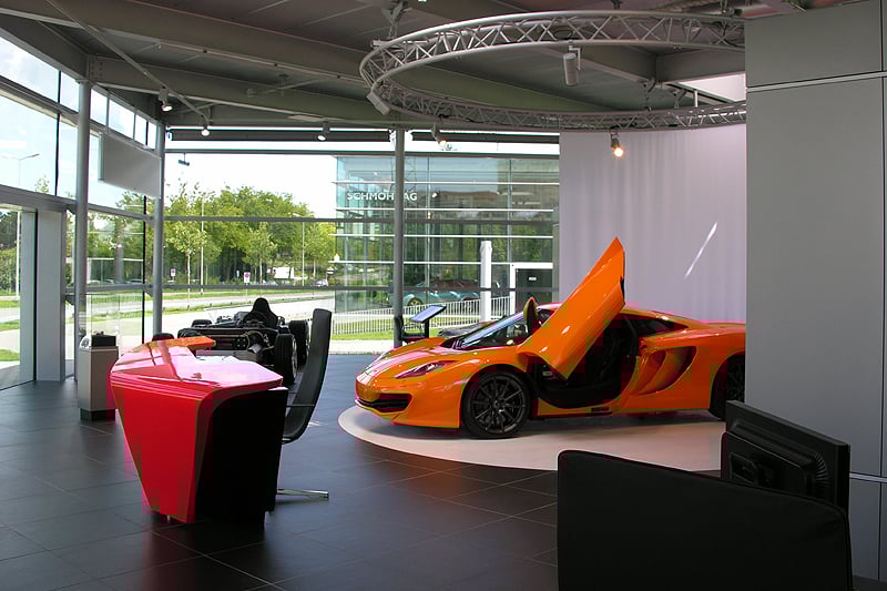 McLaren Zürich eröffnet Showroom am Flughafen