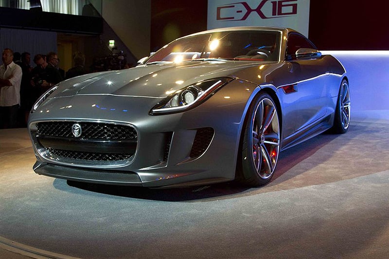 Jaguar C-X16: Preview im Palais Thurn & Taxis in Frankfurt