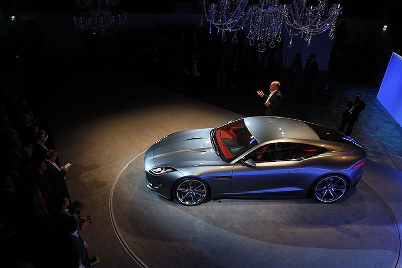 Jaguar C-X16: Preview im Palais Thurn & Taxis in Frankfurt