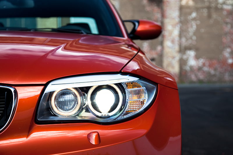 BMW 1er M Coupé: Kleines Gewitter