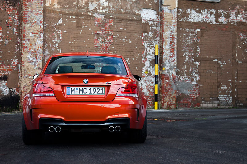 BMW 1er M Coupé: Kleines Gewitter