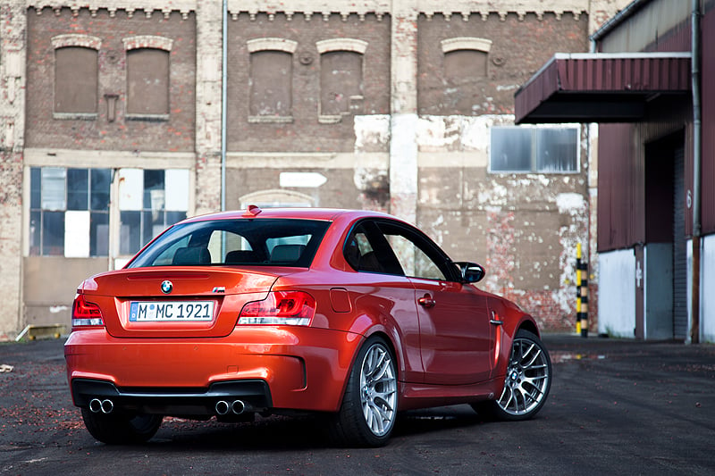 BMW 1er M Coupé: Kleines Gewitter