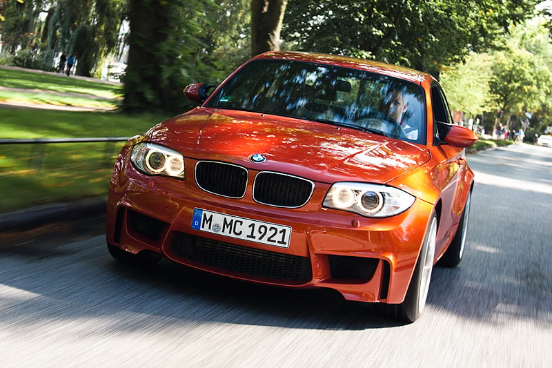 BMW 1er M Coupé: Kleines Gewitter