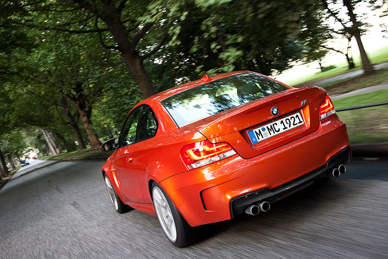 BMW 1er M Coupé: Kleines Gewitter