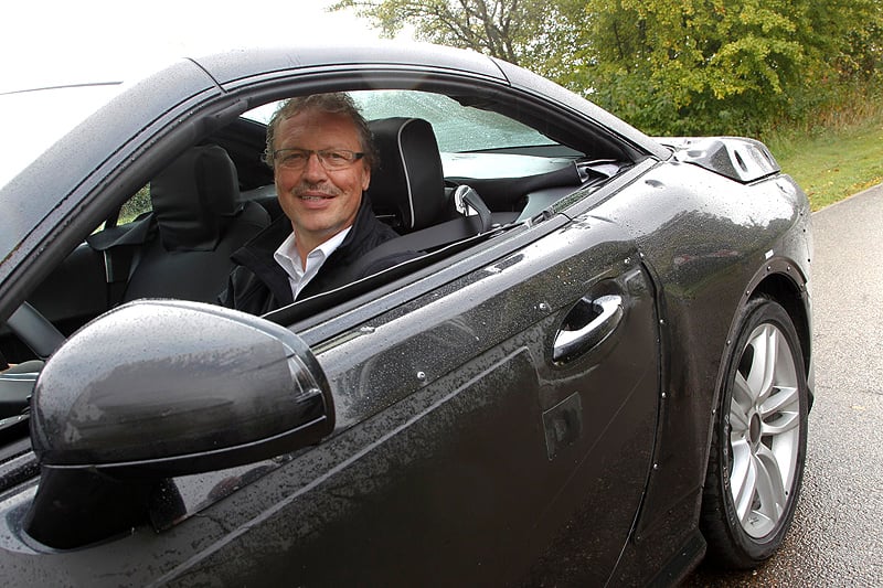 Der neue Mercedes-Benz SL: Prototyp auf Erprobungsfahrt