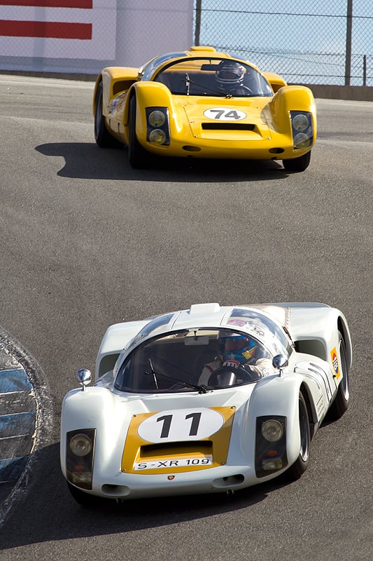 Porsche Rennsport Reunion IV: Porsche, Porsche, überall