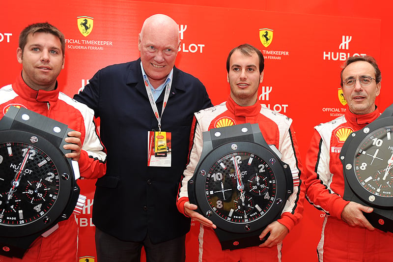 Hublot wird offizieller Uhrenpartner von Ferrari