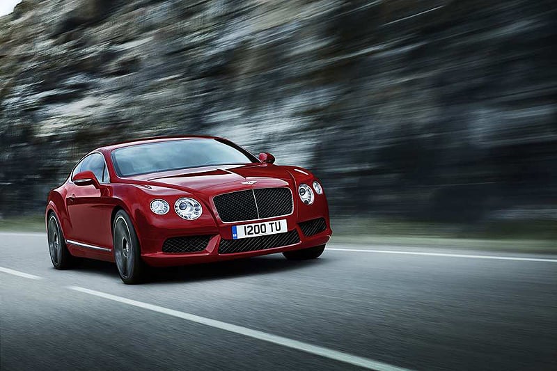 The new Bentley Continental V8