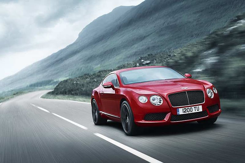 The new Bentley Continental V8