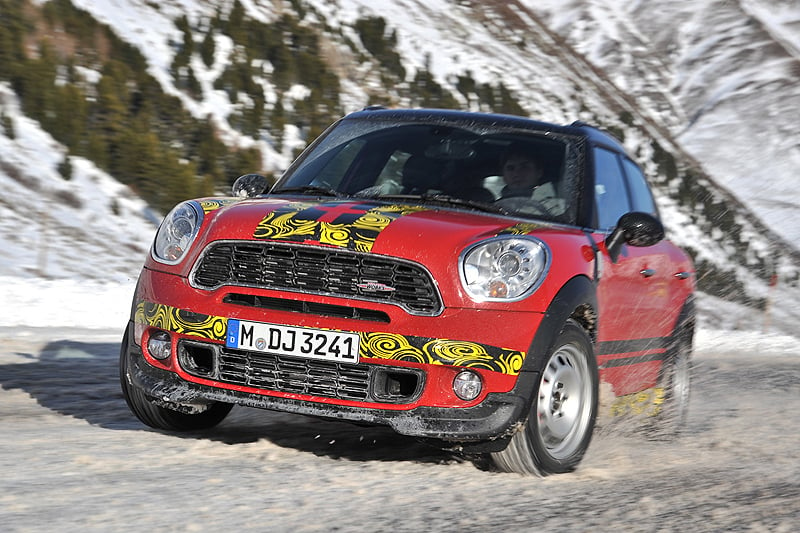 Prototypenfahrt im neuen Mini Countryman JCW