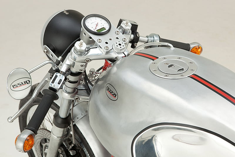 Kaffeemaschine: Guzzi Cafe Racer aus Hamburg