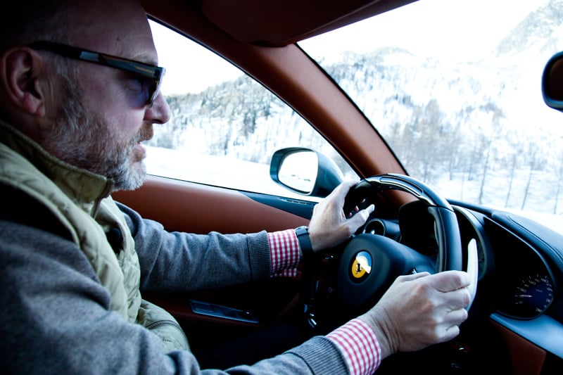 Ferrari FF vs. Jensen FF: Fast Forward to St. Moritz