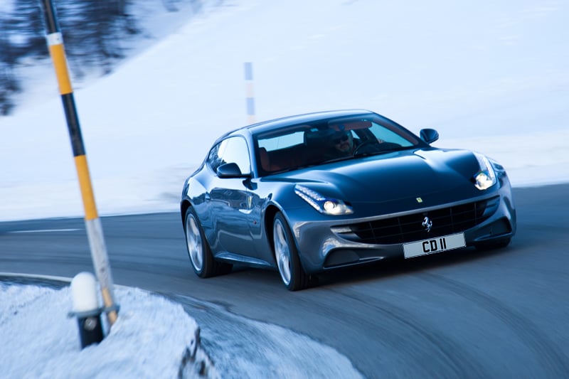 Ferrari FF vs. Jensen FF: Fast Forward to St. Moritz