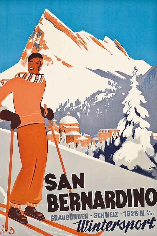 Christie’s ‘The Ski Sale’: Record prices for vintage ski posters