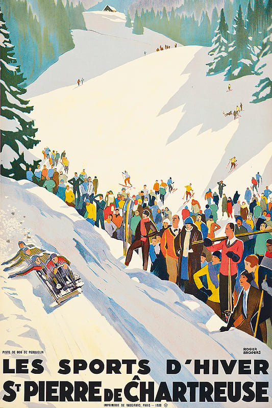 Christie’s ‘The Ski Sale’: Record prices for vintage ski posters