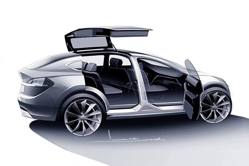 Tesla Model X: The new prototype