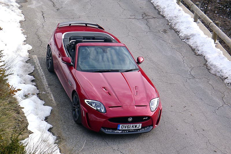 Jaguar XKR-S Cabriolet: Einmal Col de Turini und zurück