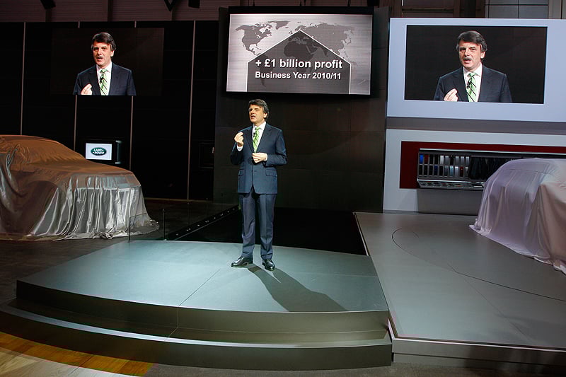 Jaguar und Land Rover in Genf: Wachstum weltweit