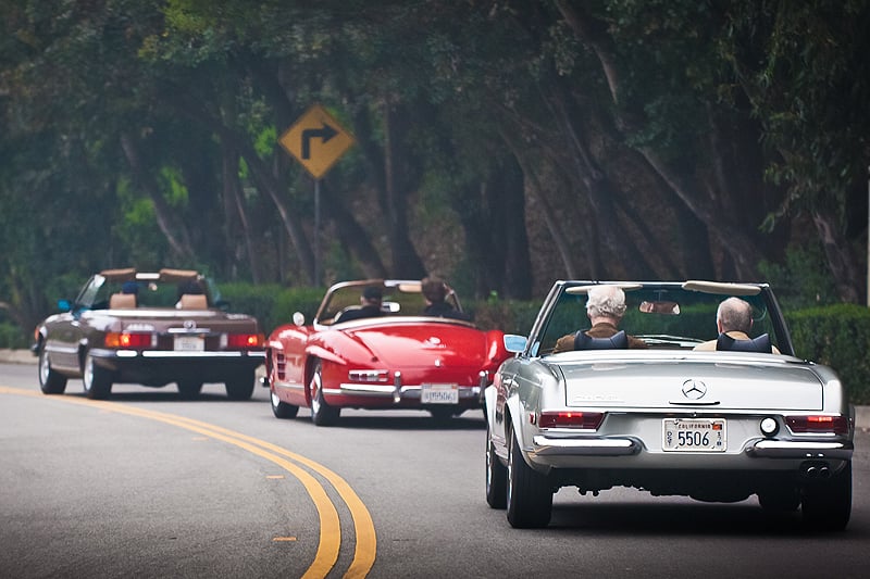 Mercedes-Benz SL goes to Hollywood: One Love