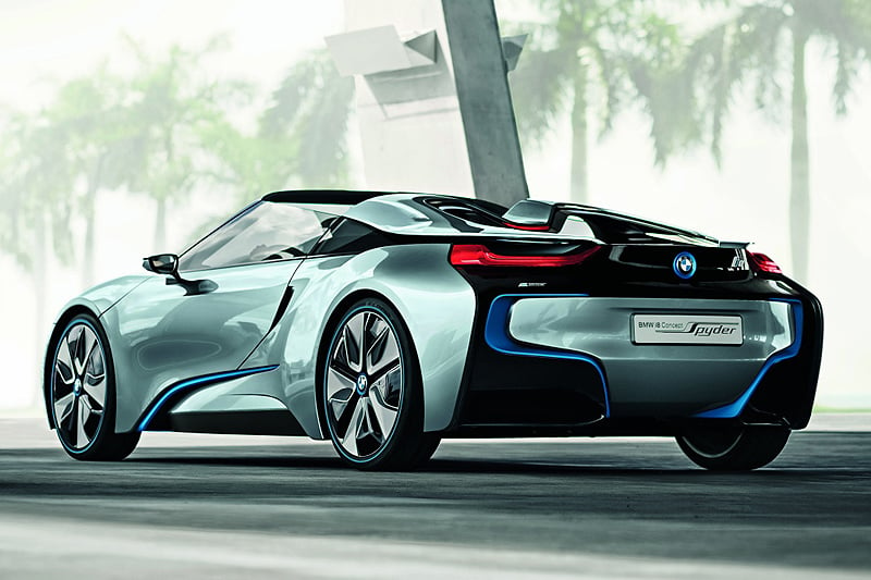 BMW i8 Concept: Now with no roof