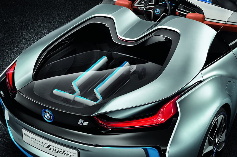 BMW i8 Concept: Now with no roof