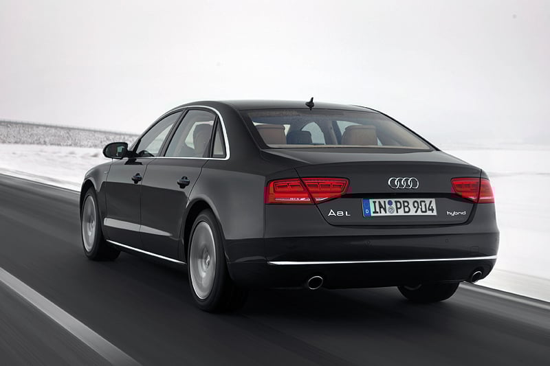 Audi A8 Hybrid: Grüner Gleiter