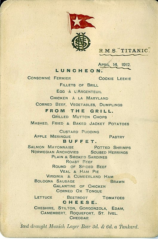 “Women and Children First!” - The Titanic Auctions