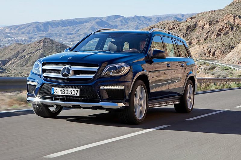 New Mercedes GL unveiled in New York