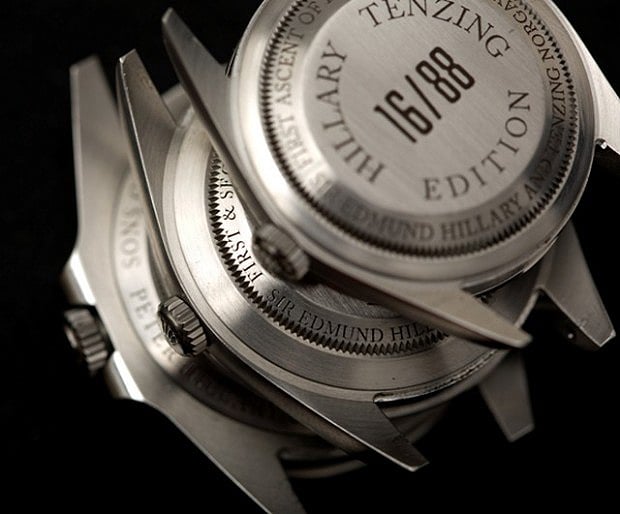 Hillary-Tenzing Explorer watch sets