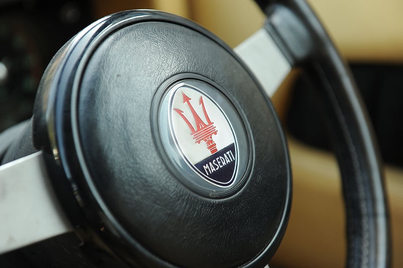 Maserati Khamsin Coupé: Dreizack-Keil von Bertone