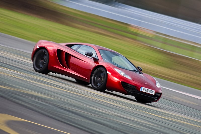 Video: McLaren MP4-12C in Dunsfold