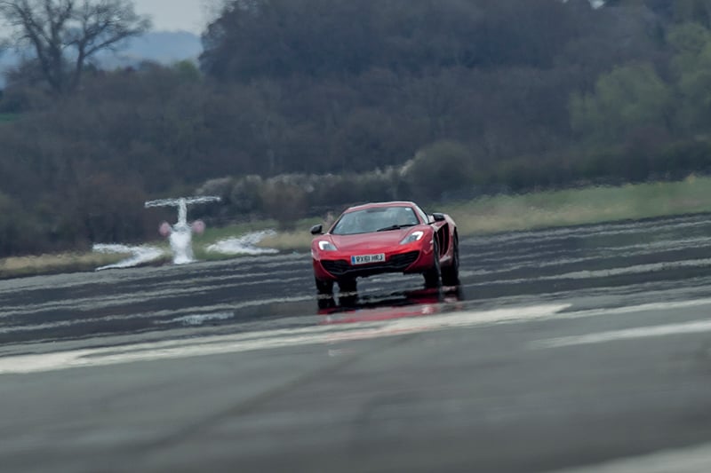 Video: McLaren MP4-12C in Dunsfold