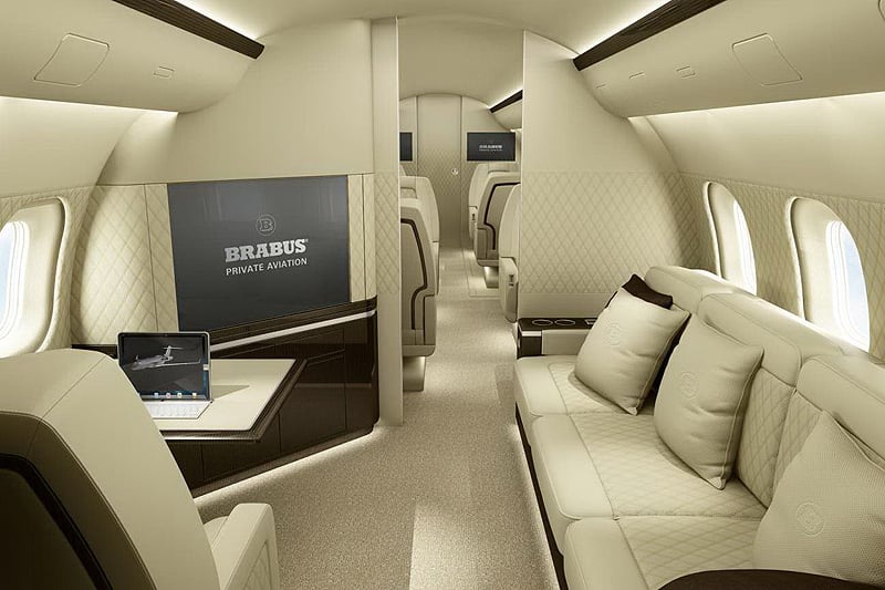 Brabus Private Aviation: Fliegend tiefergelegt