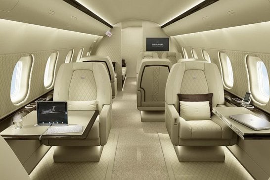 Brabus Private Aviation: Lowered flying aircraft