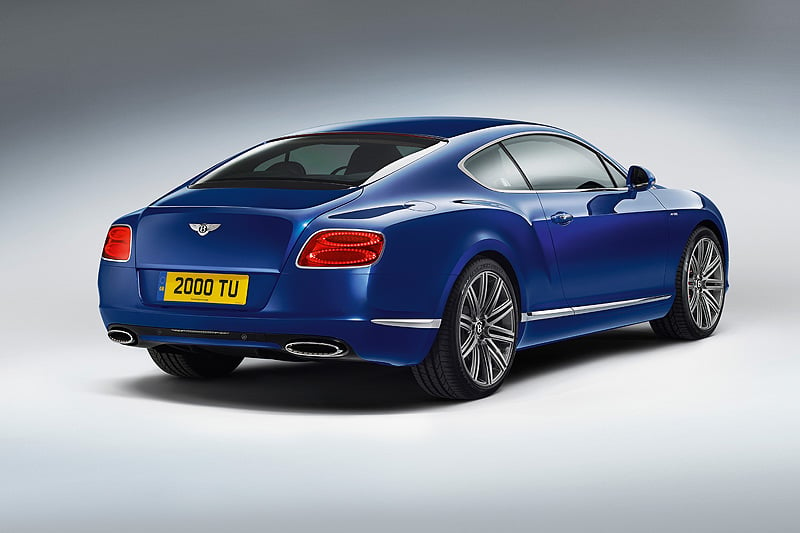 The 2012 Bentley Continental GT Speed