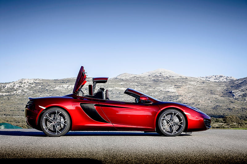 McLaren 12C Spider: Schnell-Eröffnung