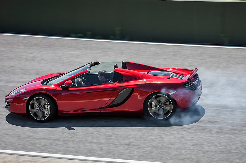 McLaren 12C Spider: Schnell-Eröffnung