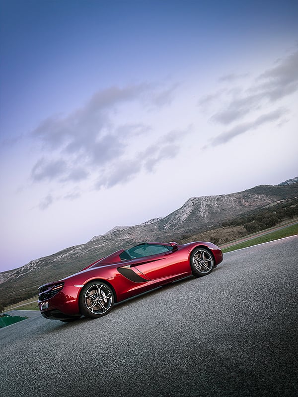 McLaren 12C Spider: Schnell-Eröffnung