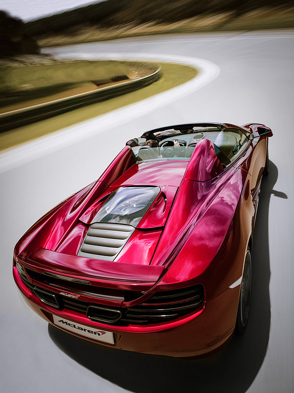 McLaren 12C Spider: Schnell-Eröffnung