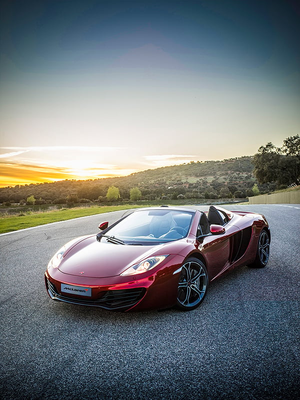 McLaren 12C Spider: Schnell-Eröffnung