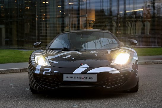 McLaren-Driving-Event bei Hugo Boss: Fashion meets Performance