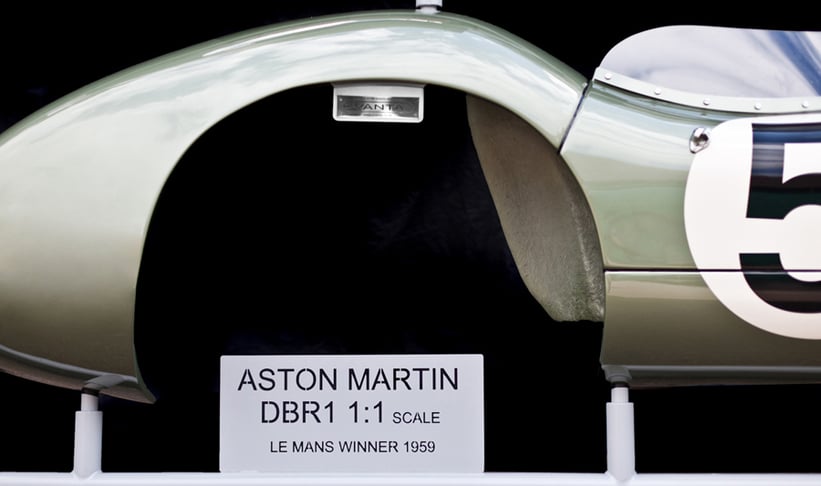 Aston Martin DBR1 Modell in 1:1 – Baukasten für Big Boys